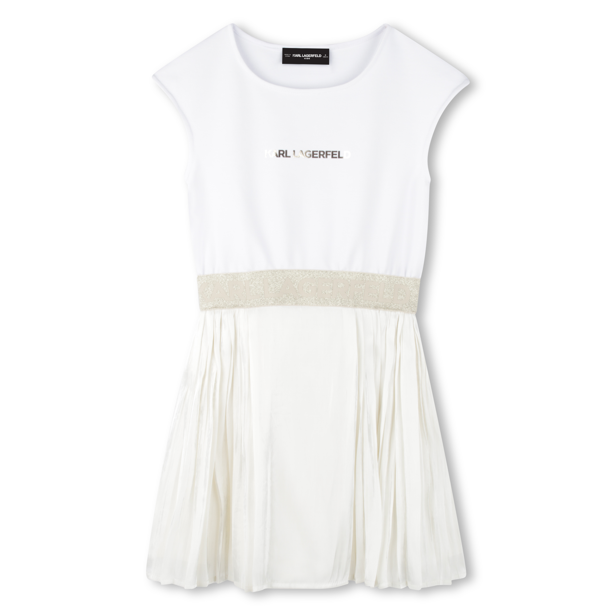 Sleeveless party dress KARL LAGERFELD KIDS for GIRL