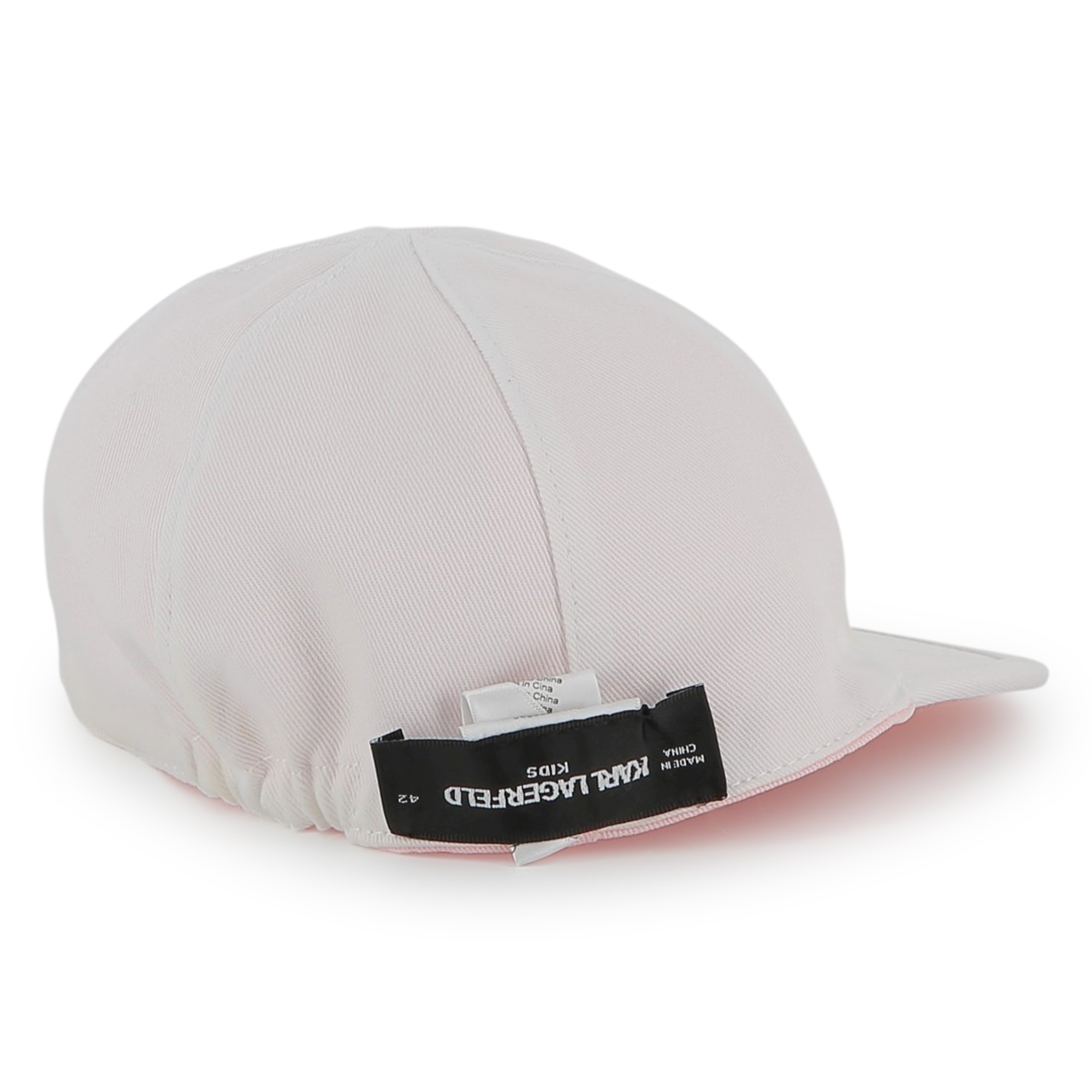 Casquette réversible en coton KARL LAGERFELD KIDS pour FILLE