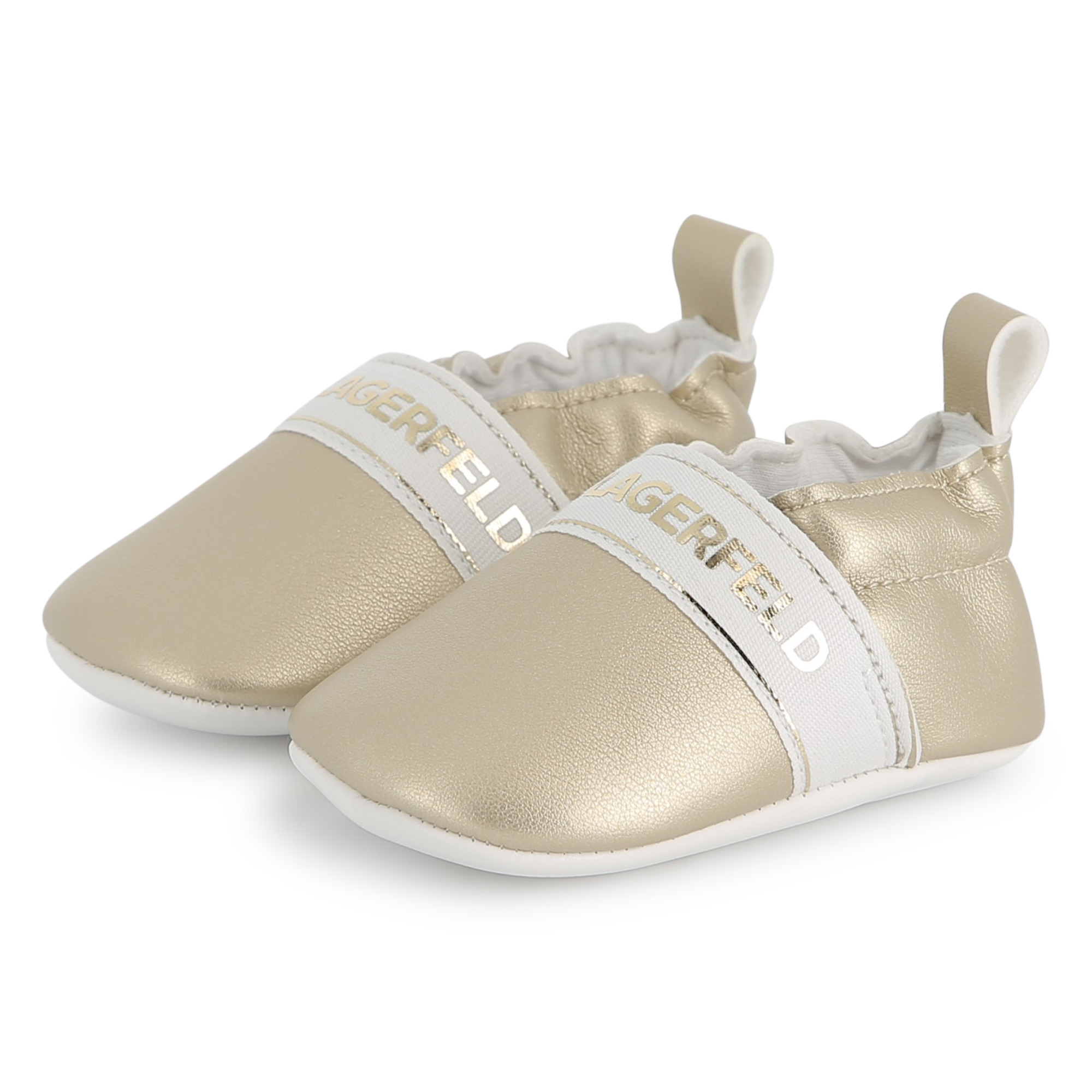 Coated fabric booties KARL LAGERFELD KIDS for GIRL