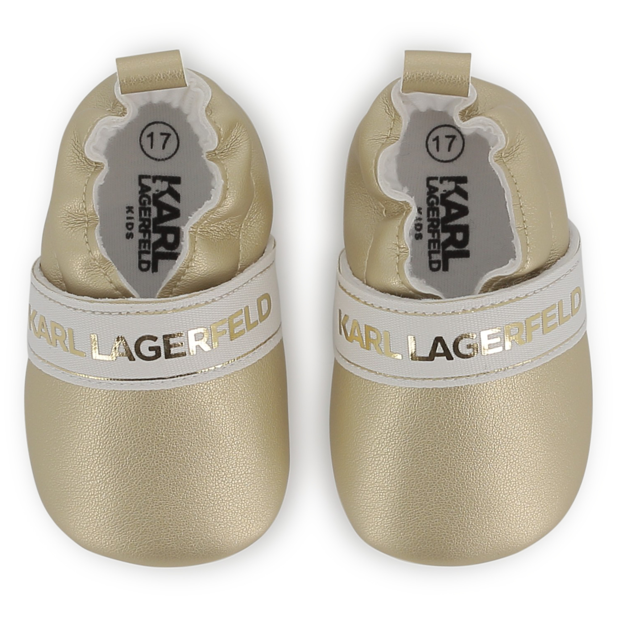 Chaussons en toile enduite KARL LAGERFELD KIDS pour FILLE