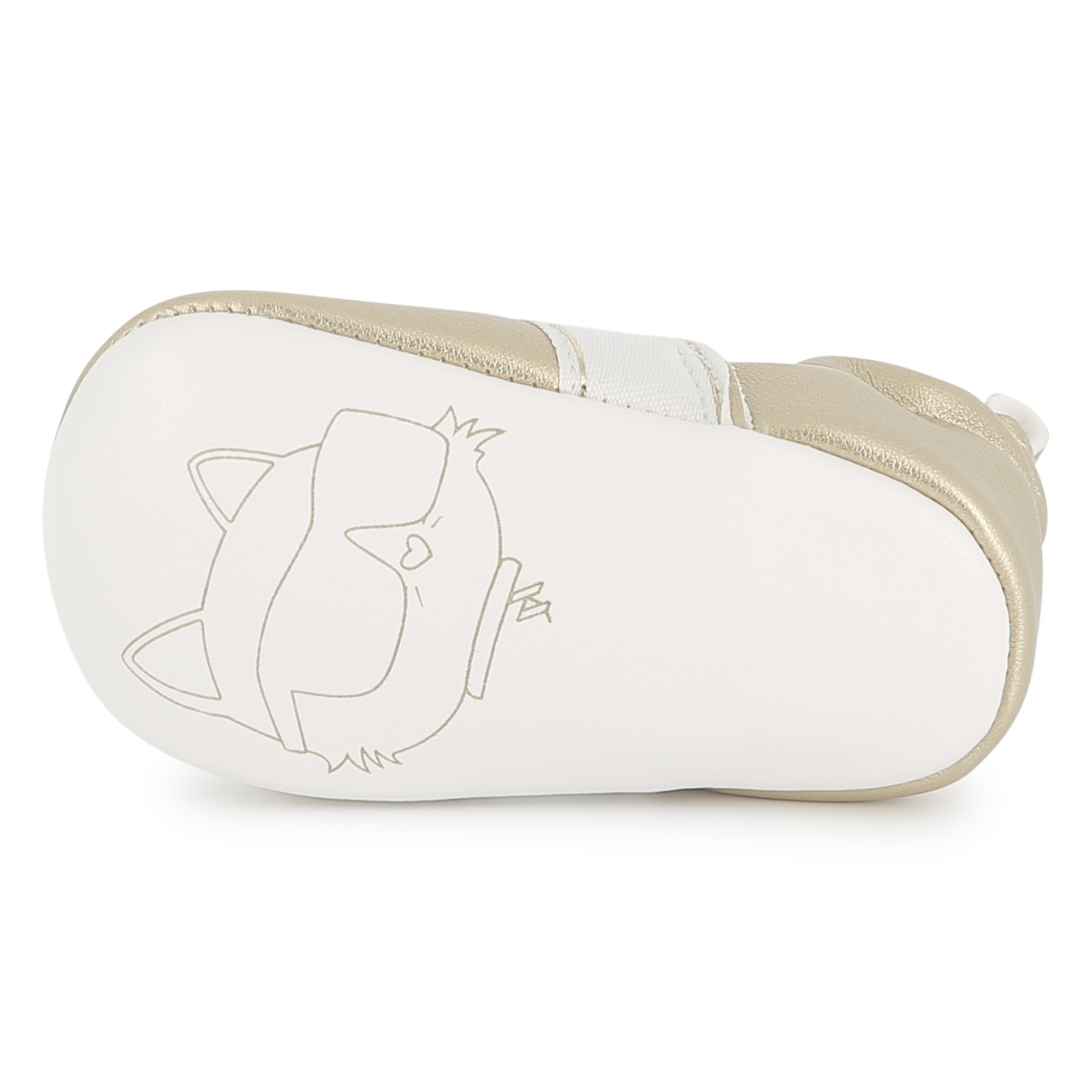 Chaussons en toile enduite KARL LAGERFELD KIDS pour FILLE