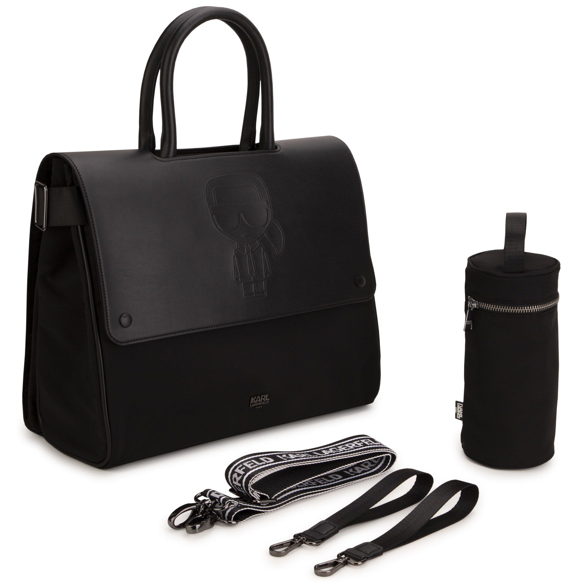 Compartmental changing bag KARL LAGERFELD KIDS for UNISEX