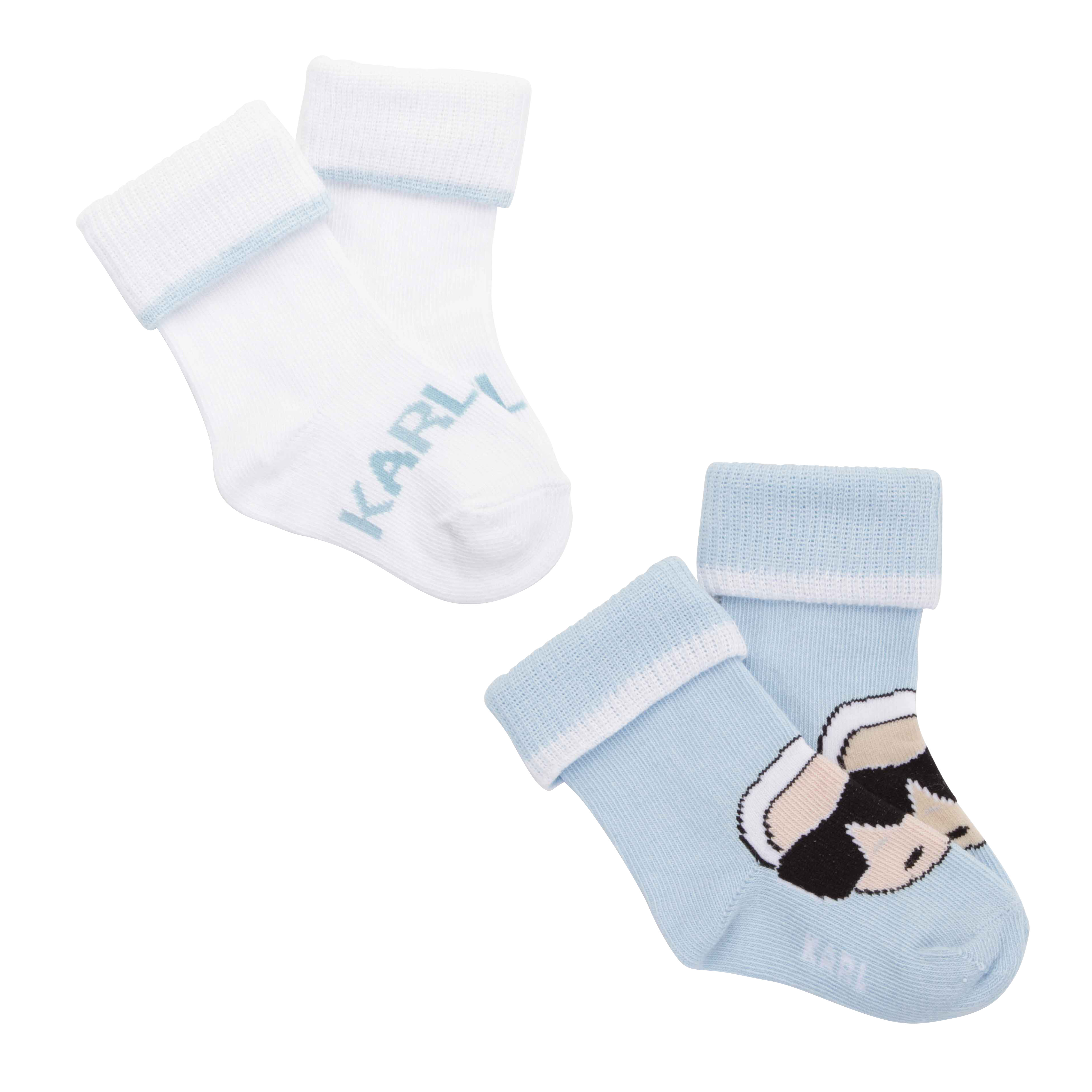 Pack de 2 pares de calcetines KARL LARGERFELD KIDS para UNISEXO