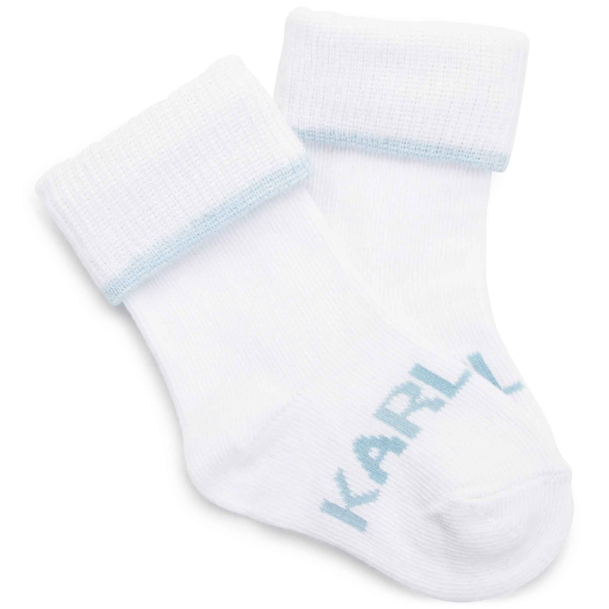 Set van 2 paar sokken KARL LAGERFELD KIDS Voor