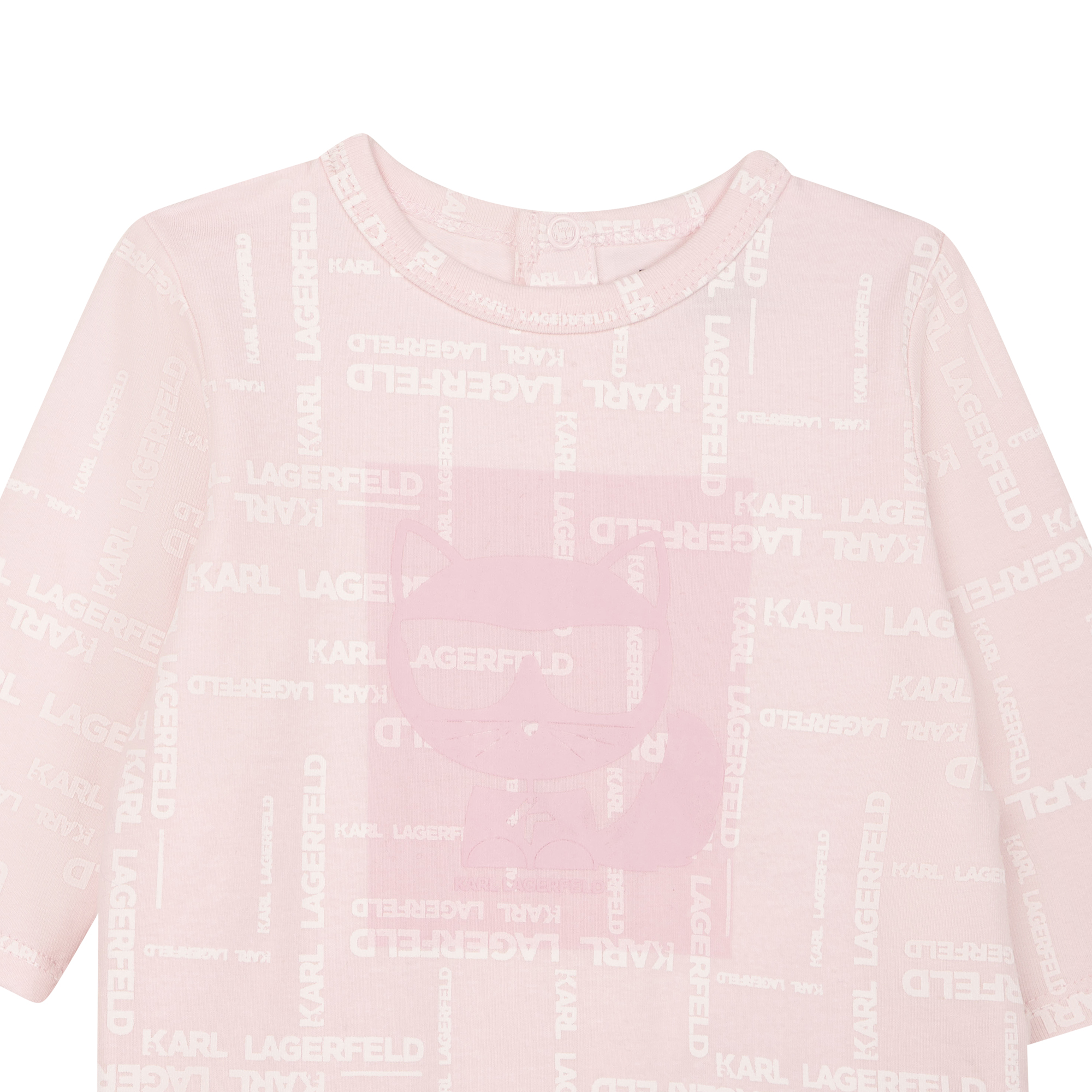 Printed cotton pyjamas KARL LAGERFELD KIDS for GIRL