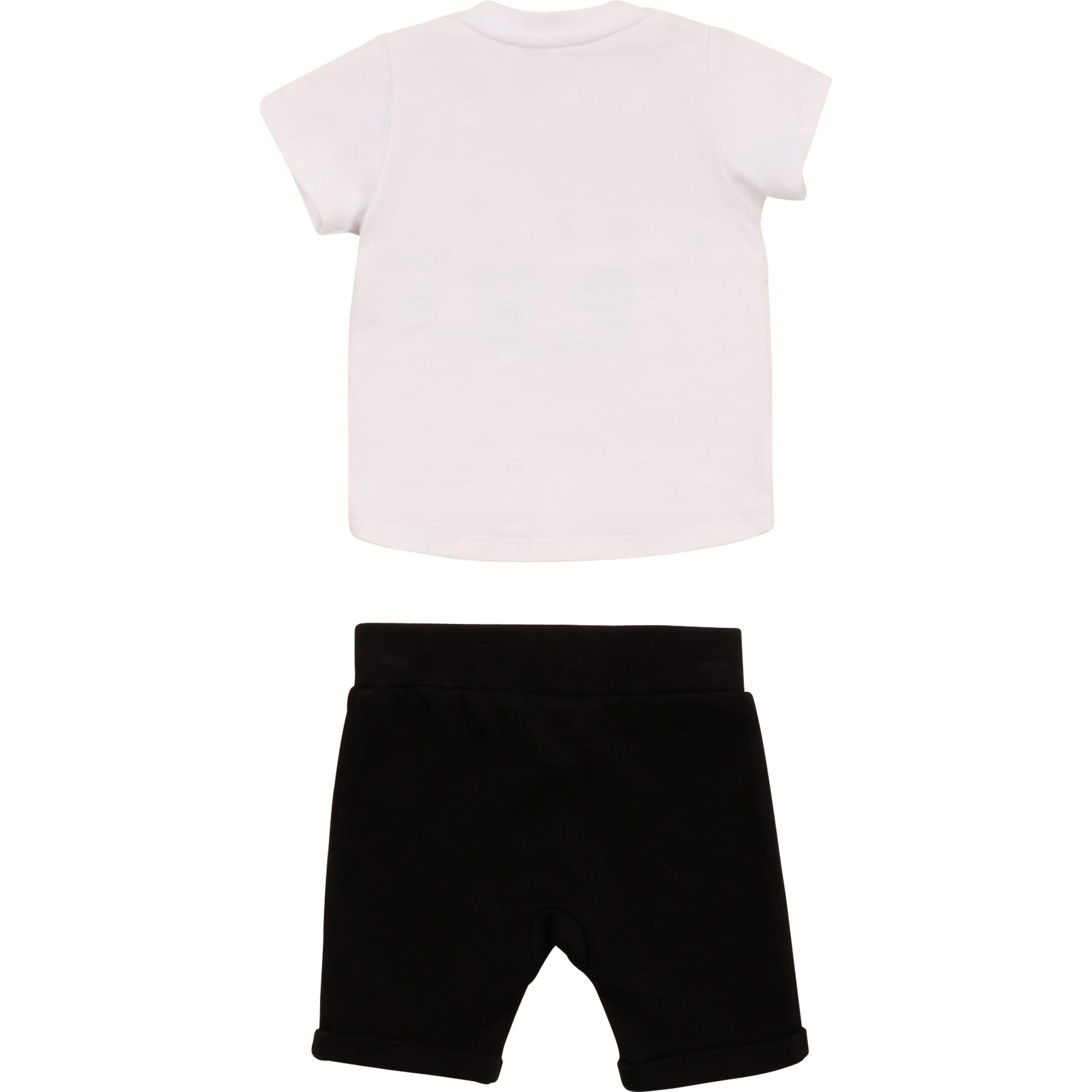 Set T-shirt + shorts in cotone KARL LAGERFELD KIDS Per RAGAZZO
