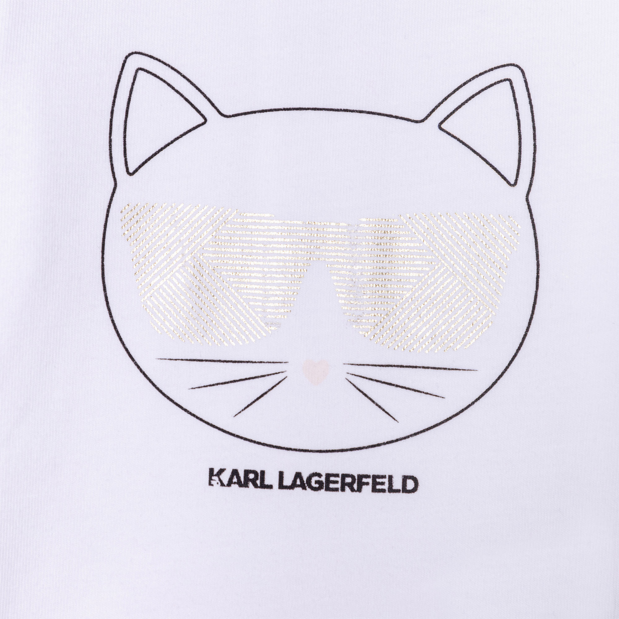 T-shirt e gonna bimateriale KARL LAGERFELD KIDS Per BAMBINA