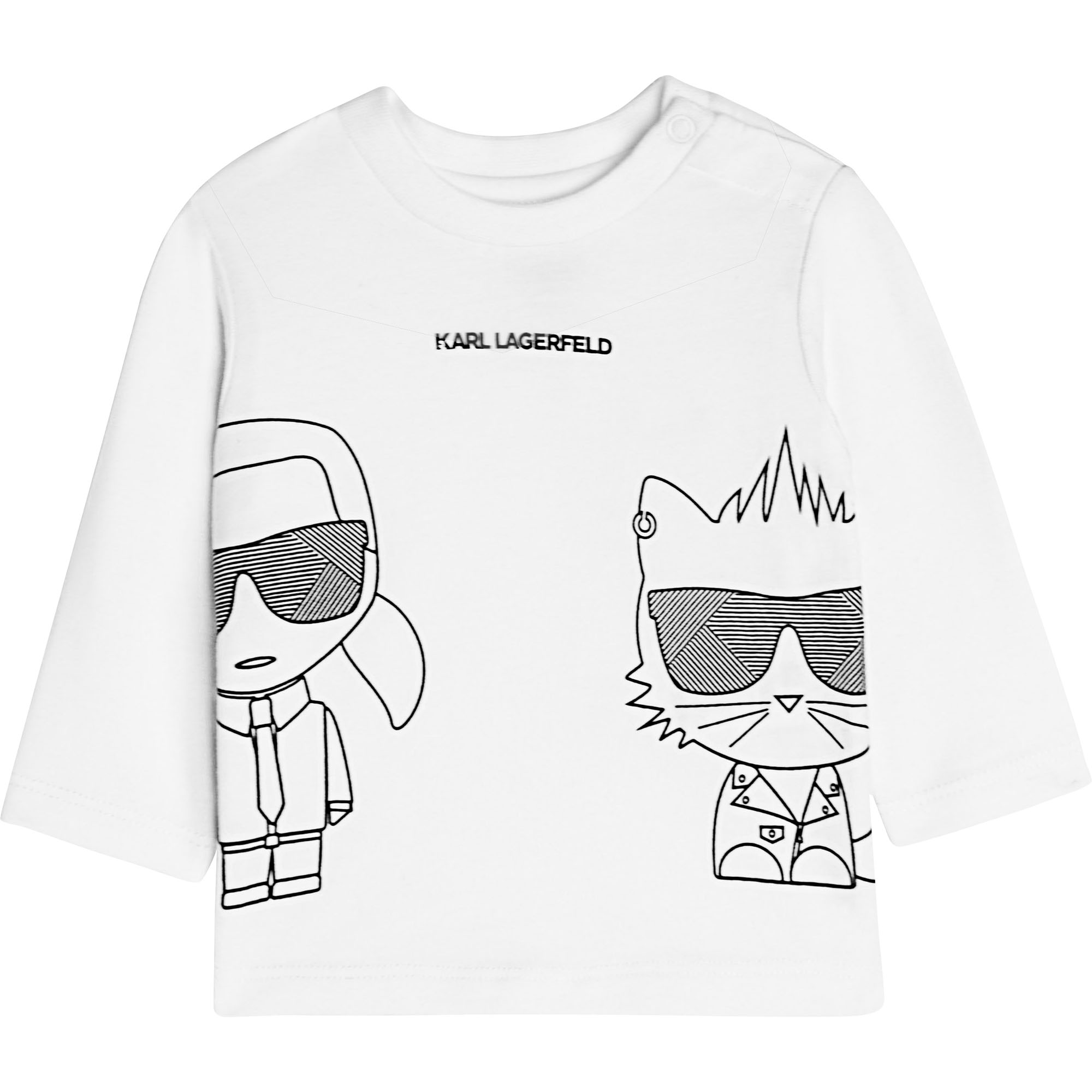 Conjunto de camiseta y leggings KARL LARGERFELD KIDS para NIÑO