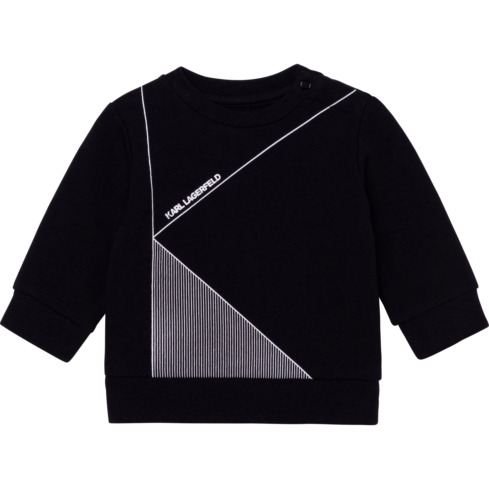 Sweatshirt and joggers outfit KARL LAGERFELD KIDS for BOY
