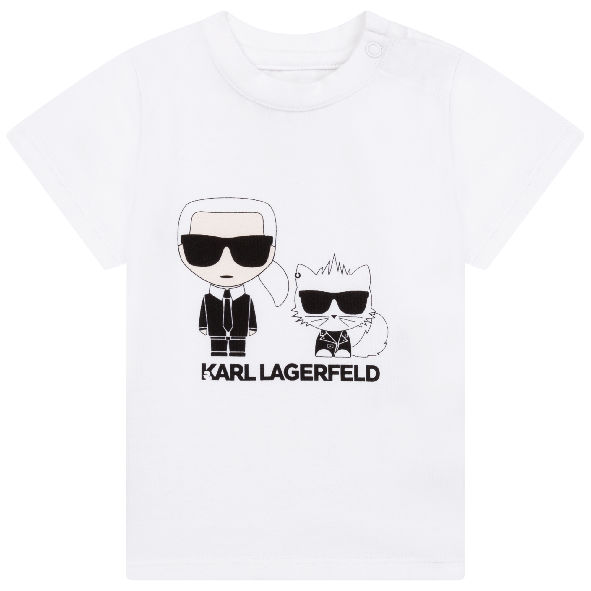 Ensemble t-shirt short KARL LAGERFELD KIDS pour GARCON