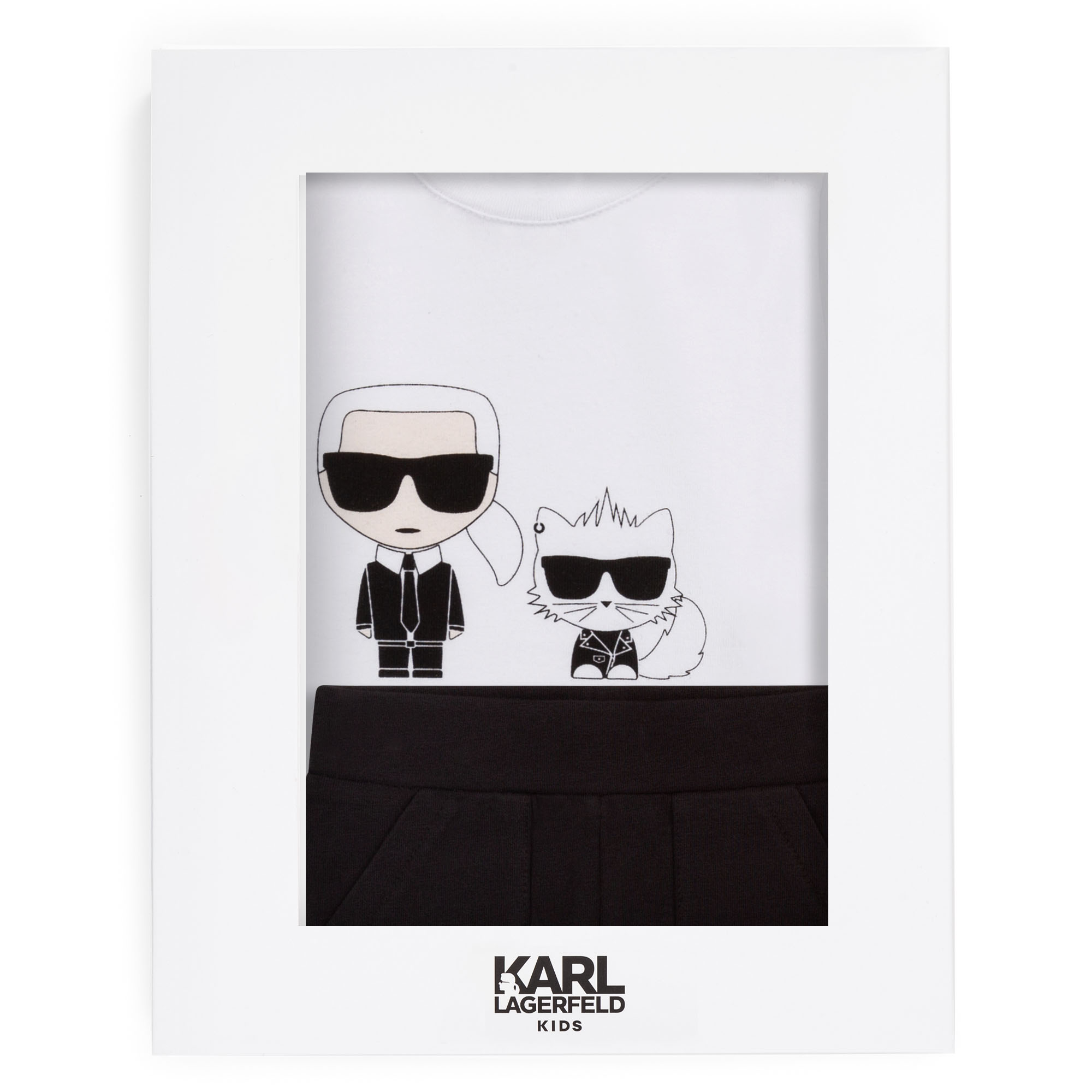 Camiseta y pantalón de punto KARL LARGERFELD KIDS para NIÑO