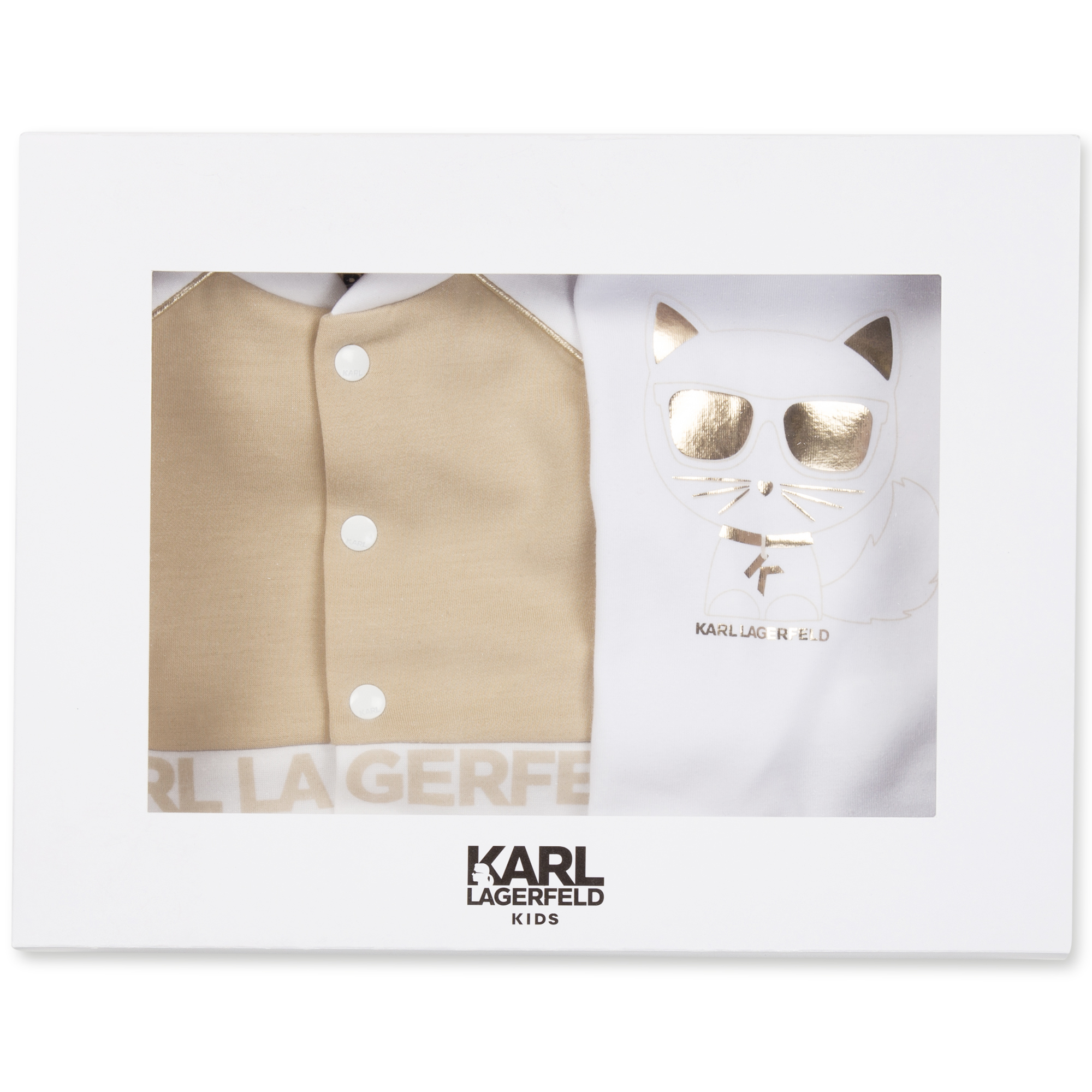 Set bicolore tre pezzi KARL LAGERFELD KIDS Per BAMBINA