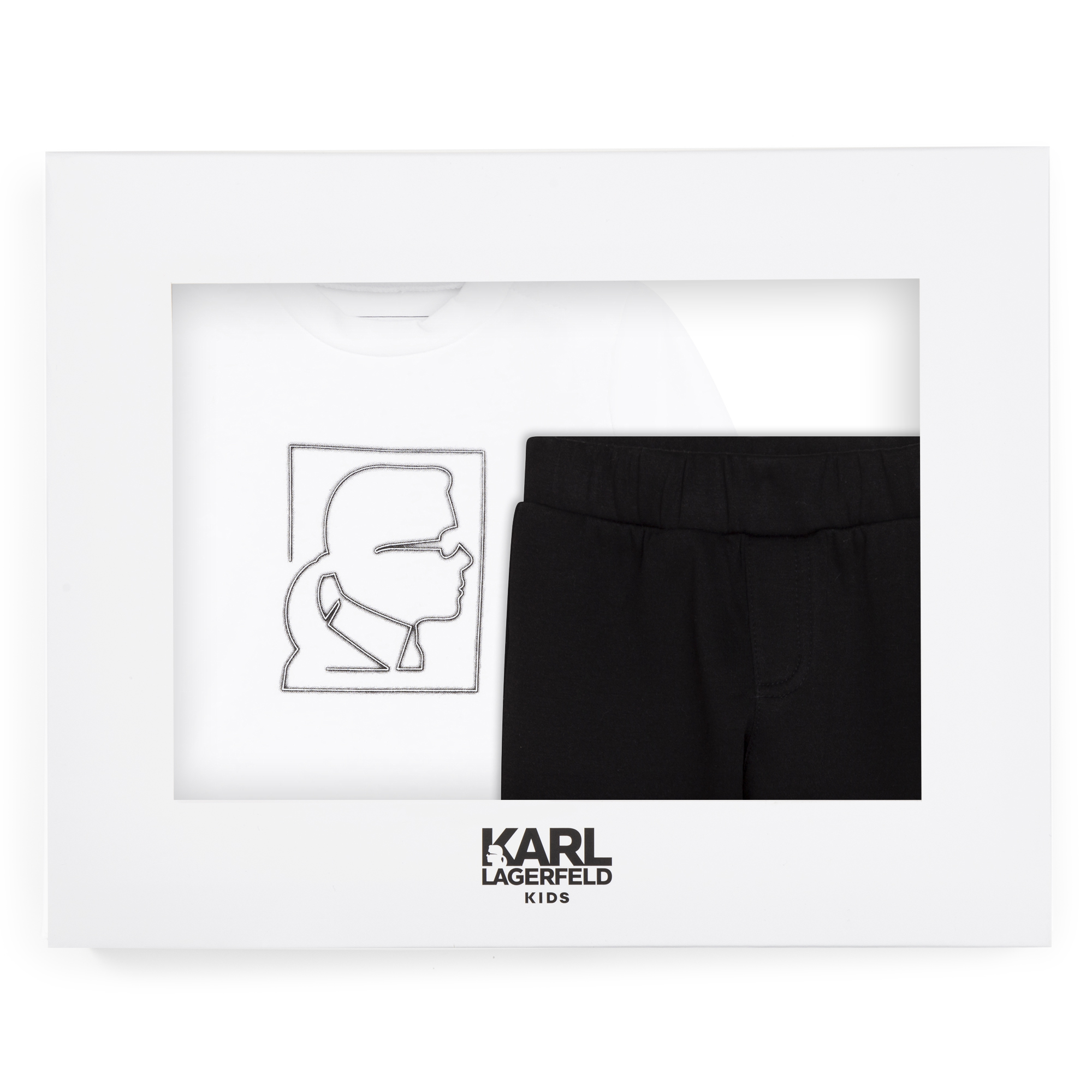 T-shirt et pantalon de jogging KARL LAGERFELD KIDS pour GARCON