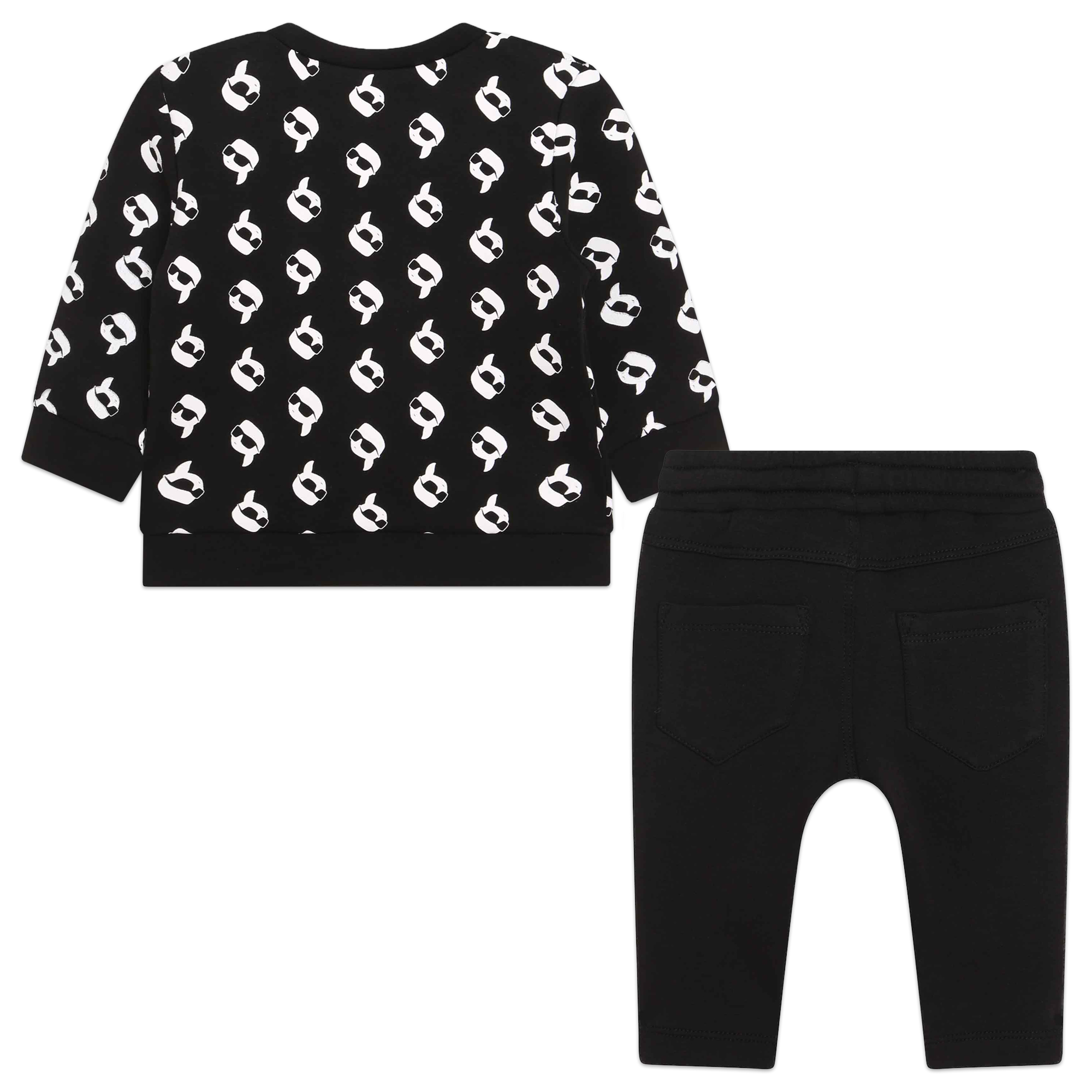 Sweat-shirt et pantalon KARL LAGERFELD KIDS pour GARCON