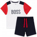 SET TEE SHIRT+BERMUDA BOSS Voor