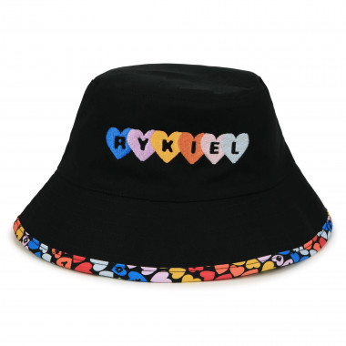 Reversible cotton bucket hat SONIA RYKIEL for GIRL