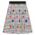 Long printed pleated skirt SONIA RYKIEL for GIRL