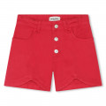 Shorts with logo buttons SONIA RYKIEL for GIRL