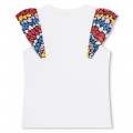 Cotton T-shirt with frills SONIA RYKIEL for GIRL