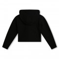 Sweater aus Fleece mit Kapuze SONIA RYKIEL Für MÄDCHEN