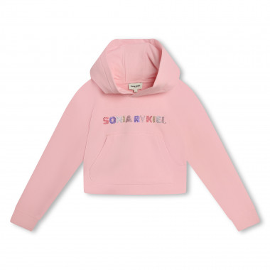 Hooded fleece sweatshirt SONIA RYKIEL for GIRL