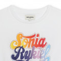 T-shirt avec imprimé dégradé SONIA RYKIEL pour FILLE