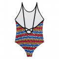 1-piece heart print swimsuit SONIA RYKIEL for GIRL