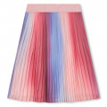 Pleated and printed skirt SONIA RYKIEL for GIRL