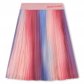 Pleated and printed skirt SONIA RYKIEL for GIRL