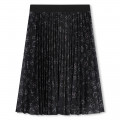 Pleated printed skirt SONIA RYKIEL for GIRL