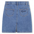 Denim skirt SONIA RYKIEL for GIRL