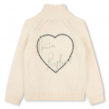 Tricot zipped jumper SONIA RYKIEL for GIRL