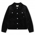 Velvet quilted jacket SONIA RYKIEL for GIRL