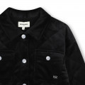 Velvet quilted jacket SONIA RYKIEL for GIRL