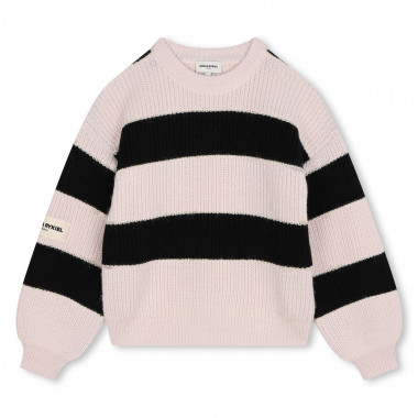 Pull à rayures bicolores SONIA RYKIEL pour FILLE