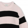 Maglione a righe bicolore SONIA RYKIEL Per BAMBINA