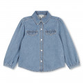 Diamanté denim jacket SONIA RYKIEL for GIRL