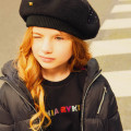 Multicoloured wool beret SONIA RYKIEL for GIRL