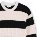 Two-tone striped dress SONIA RYKIEL for GIRL