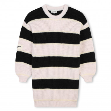 Two-tone striped dress SONIA RYKIEL for GIRL