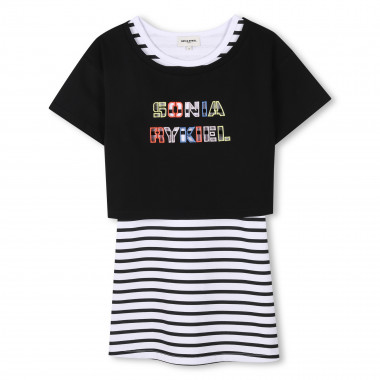 Vestido 2 en 1 de algodón SONIA RYKIEL para NIÑA