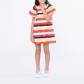Robe rayée à manches courtes SONIA RYKIEL pour FILLE