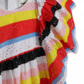 Short-sleeved striped dress SONIA RYKIEL for GIRL