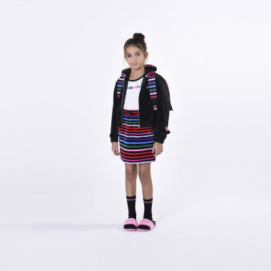 Striped velvet skirt SONIA RYKIEL for GIRL