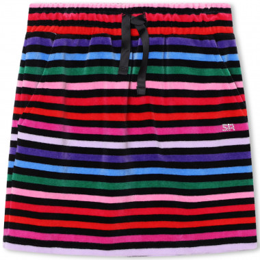 Striped velvet skirt SONIA RYKIEL for GIRL
