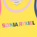 Camiseta algodón de tirantes SONIA RYKIEL para NIÑA