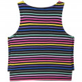 Striped cotton vest top SONIA RYKIEL for GIRL