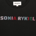 T-shirt à manches courtes SONIA RYKIEL pour FILLE