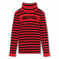 Pull à col roulé en tricot SONIA RYKIEL pour FILLE