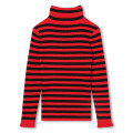 Pull à col roulé en tricot SONIA RYKIEL pour FILLE